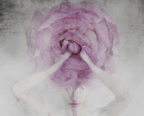 Alessandra Favetto - Fine art self portrait photographer - Rosamorphosis - 2014 - Photography - Paper